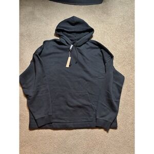 Skims Fleece Lounge Relaxed Oversized Hoodie Men's Medium (Very Oversized) Black